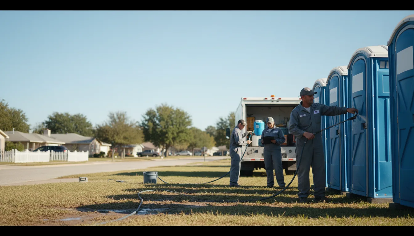 Long-Term Portable Toilet Rental in Kerrick, TX near me